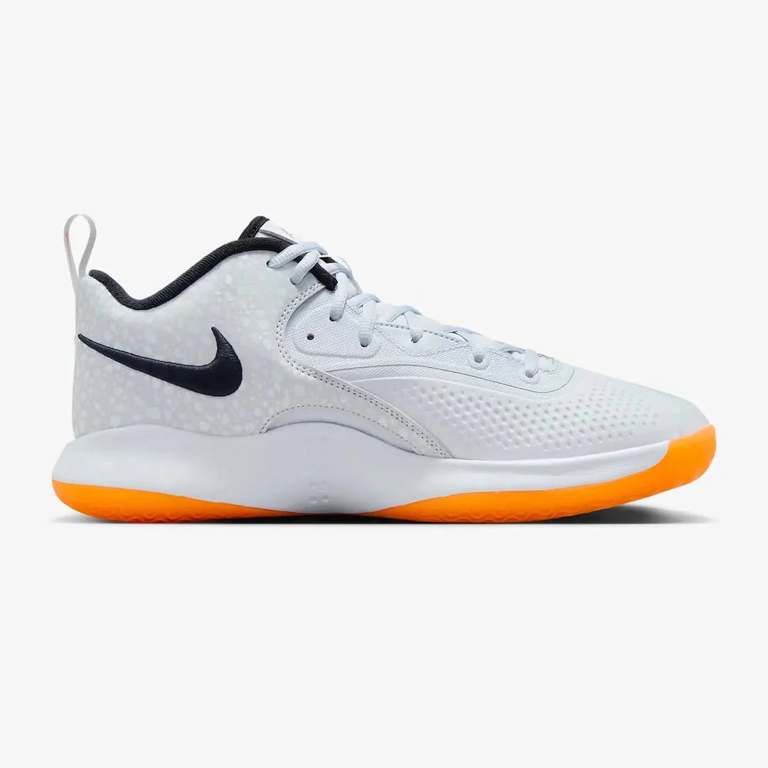Tênis Nike React HyperSet 2 Vôlei Cinza Amarelo