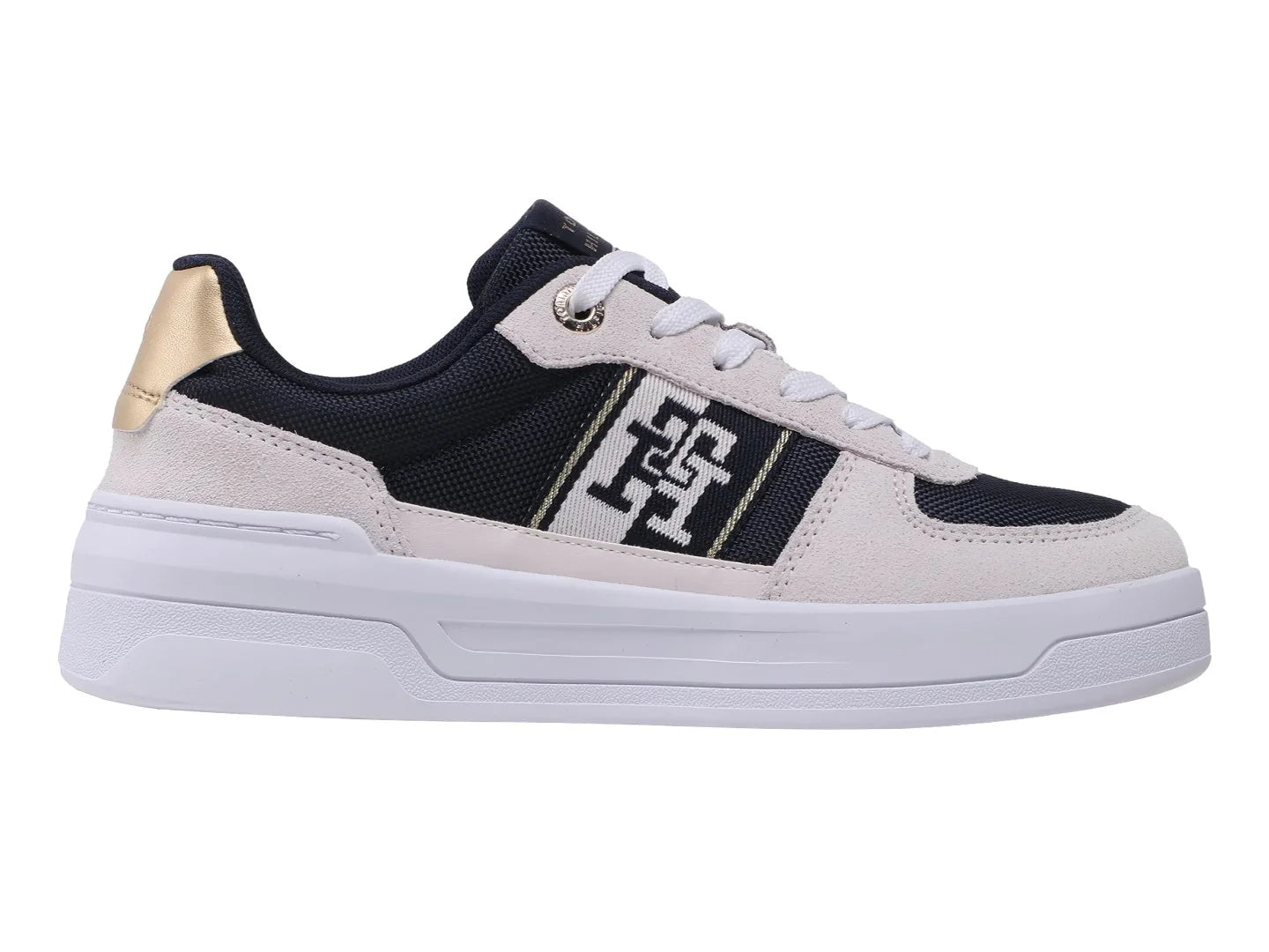 Tenis Tommy Hilfiger Basket Sneaker Space Blue para Mujer