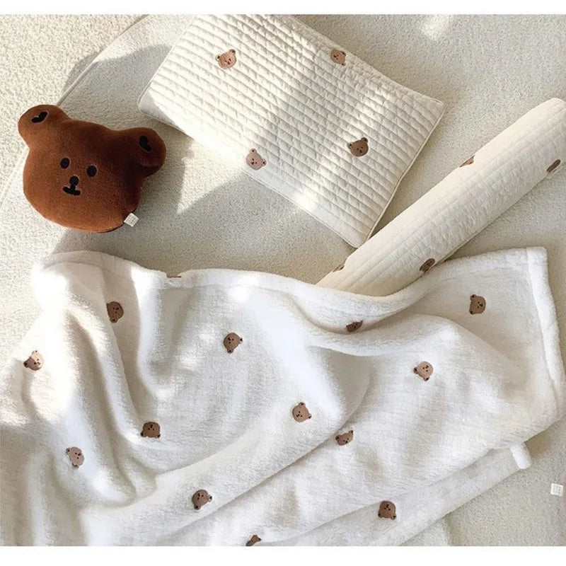 Soft Flannel Baby Blanket for Newborn Stroller Coral Fleece Warm Infant Babies Accessories Swaddle Wrap Blanket Bedding Cover