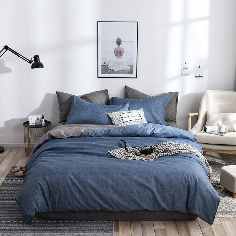 Home Textile Girl Boy Kids Bedding Set Red Cherries Duvet Cover Sheet Pillowcase Woman Adult Beds Sheet King Queen Full