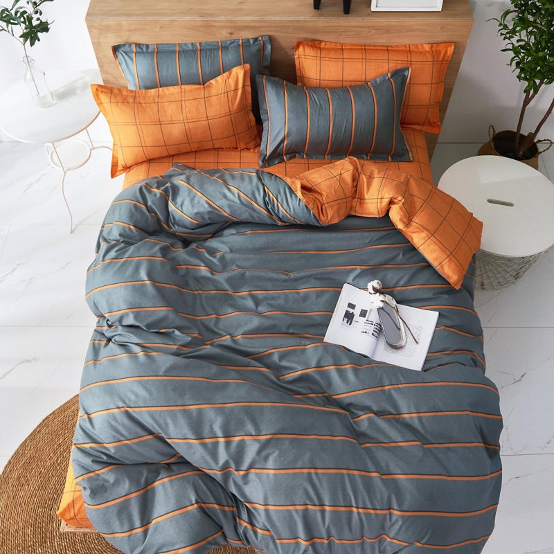 Home Textile Girl Boy Kids Bedding Set Red Cherries Duvet Cover Sheet Pillowcase Woman Adult Beds Sheet King Queen Full