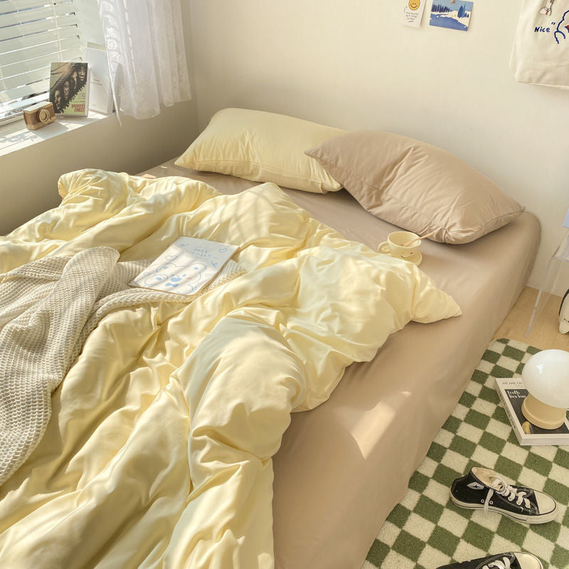 Queen Size Bed Sheets Set Nordic Cover Double Duvet Cover Bedclothes Bedding Set Bed Sheet Comforter Sets Duvet Cover