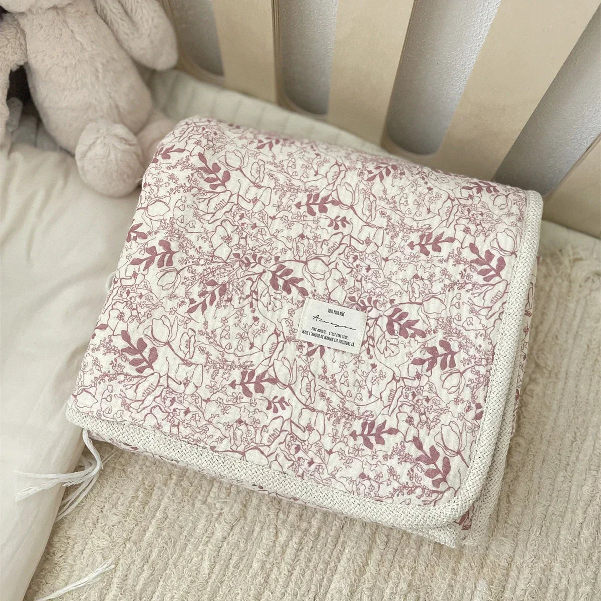 Soft Cotton Newborn Baby Blanket Bedding Quilt Cover Thicken Fleece Baby Blanket Newborn Receiving Blanket Babies Accessories