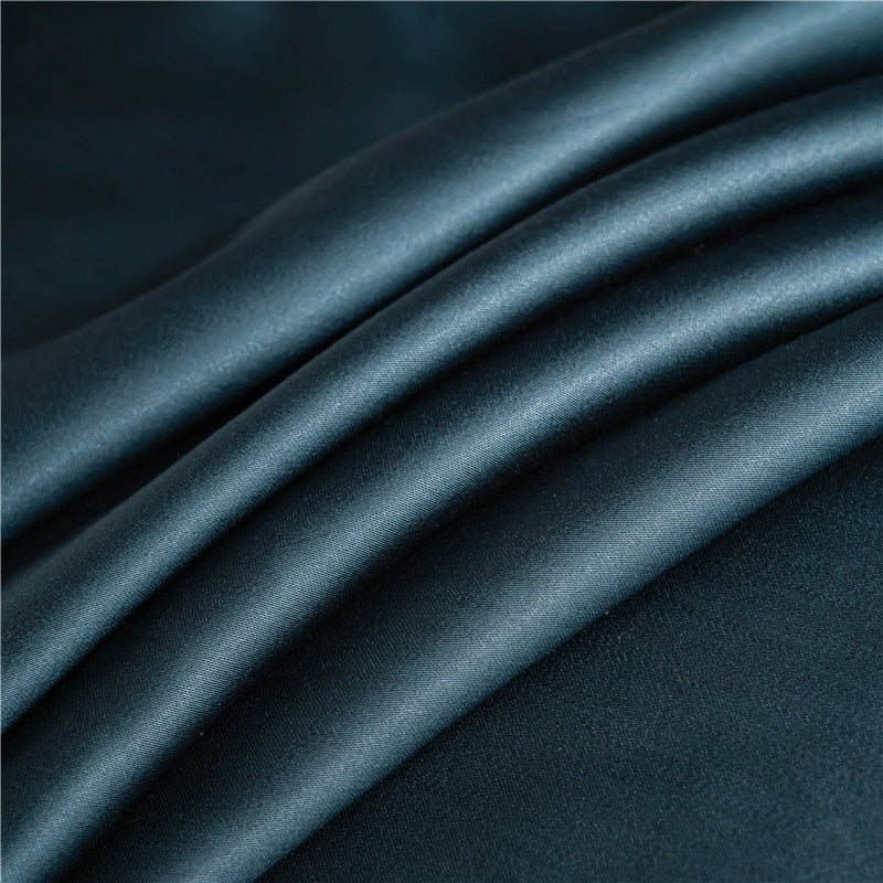 Natural Mulberry Silk Duvet Cover Solid Color Quilt Cover Single Double King Size Comforter Cover