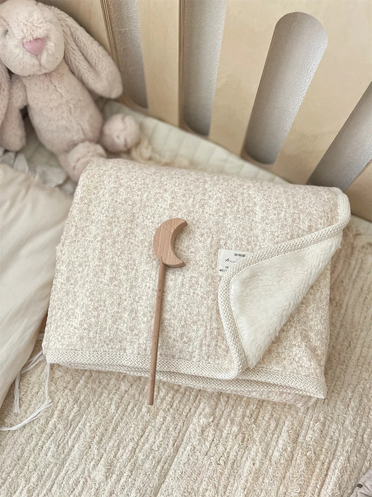 Soft Cotton Newborn Baby Blanket Bedding Quilt Cover Thicken Fleece Baby Blanket Newborn Receiving Blanket Babies Accessories