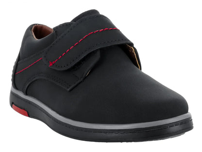 Zapatos Germany Nubuck Negro Rojo para Niño