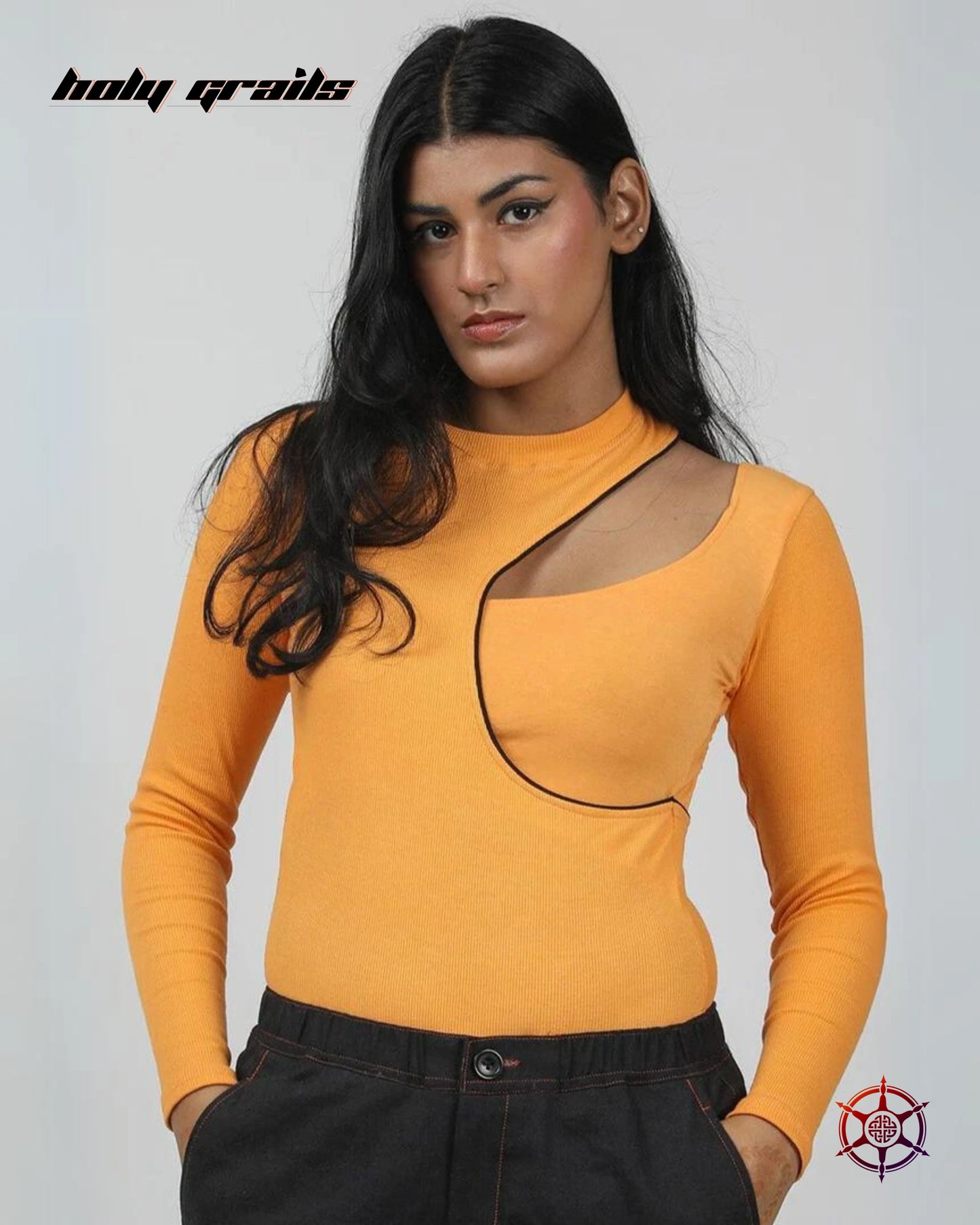 Paprika Glimpse Bodysuit HG x Duskin