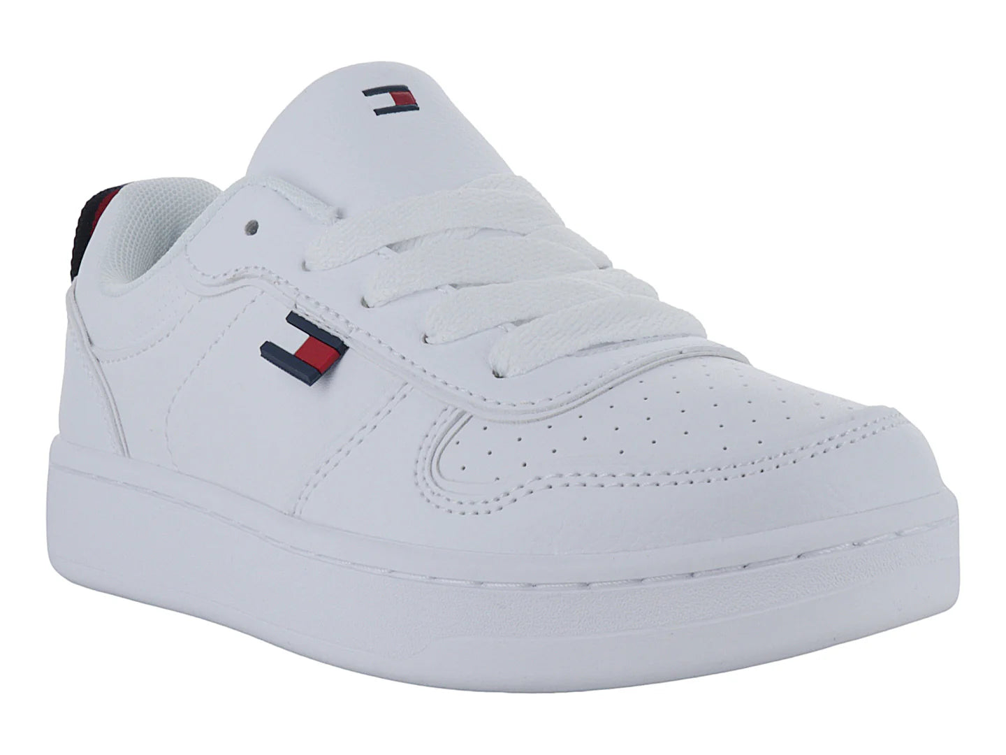 Tenis Tommy Hilfiger Cade Court Low Blancos para Niño