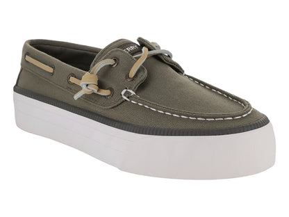 Tenis Sperry Mocasines Verde para Mujer