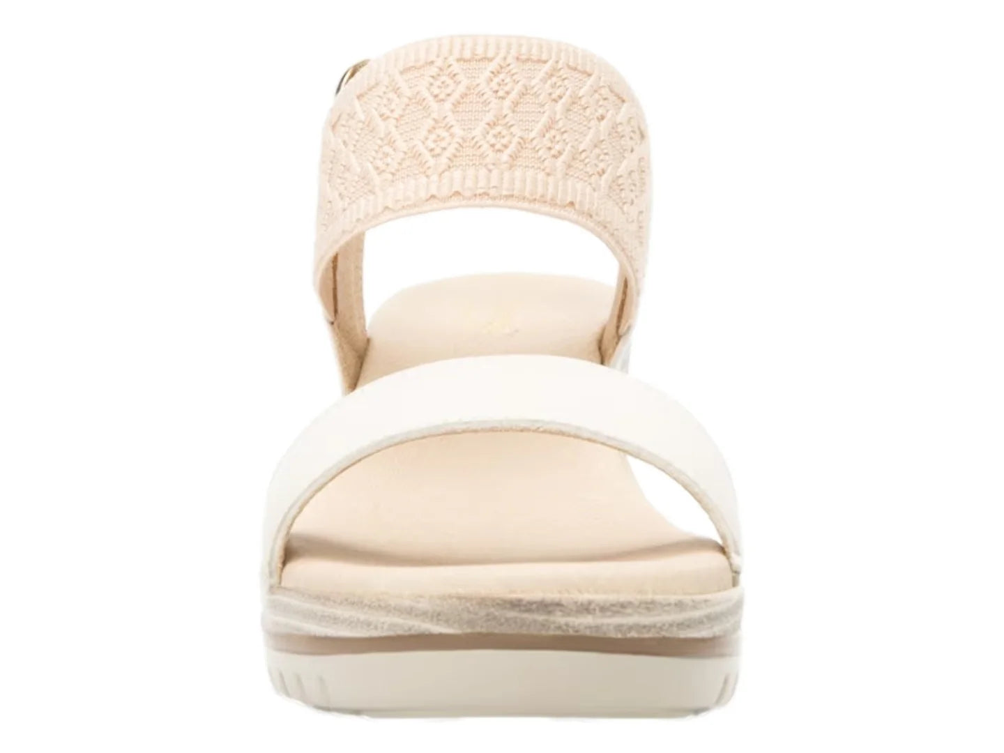 Sandalias Flexi Confort de Plataforma Blancas para Mujer