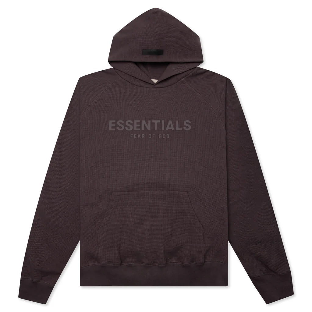 Raglan Hoodie Plum