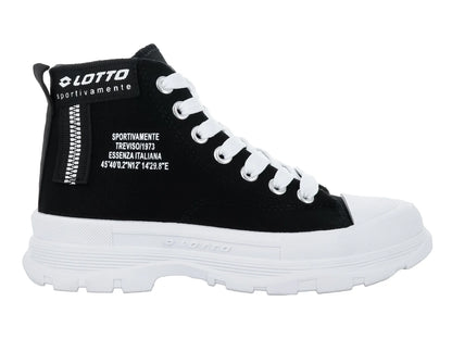 Tenis Lotto Astor Negro para Niño