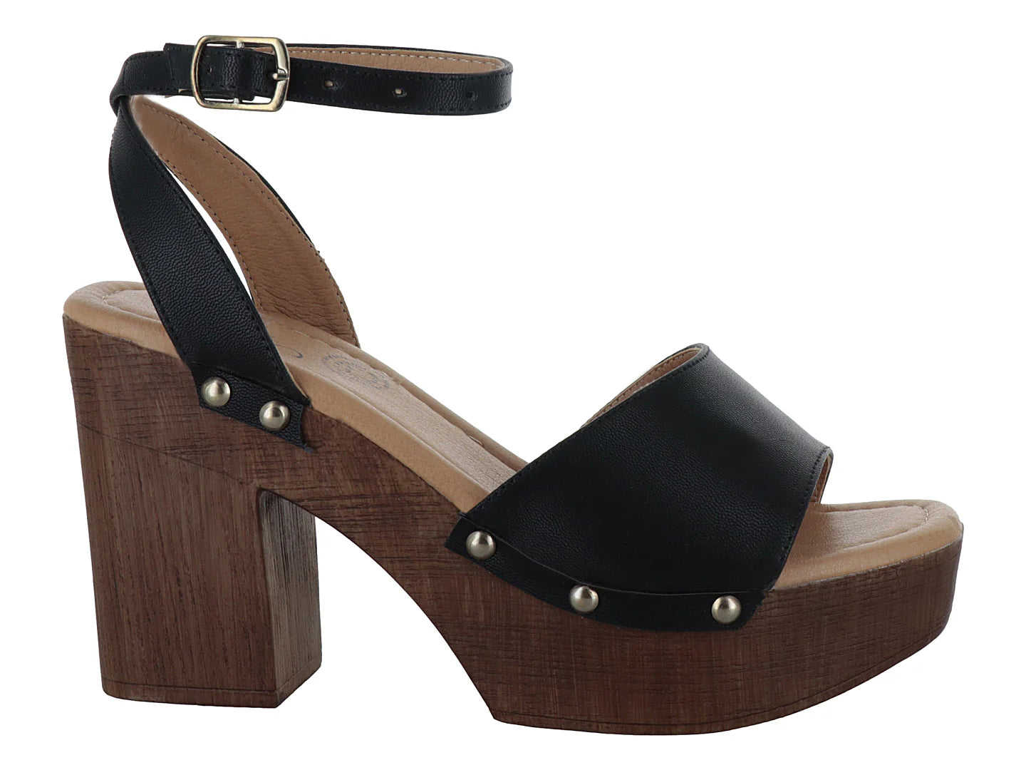Zapatillas Luna Rosa Negro para Mujer