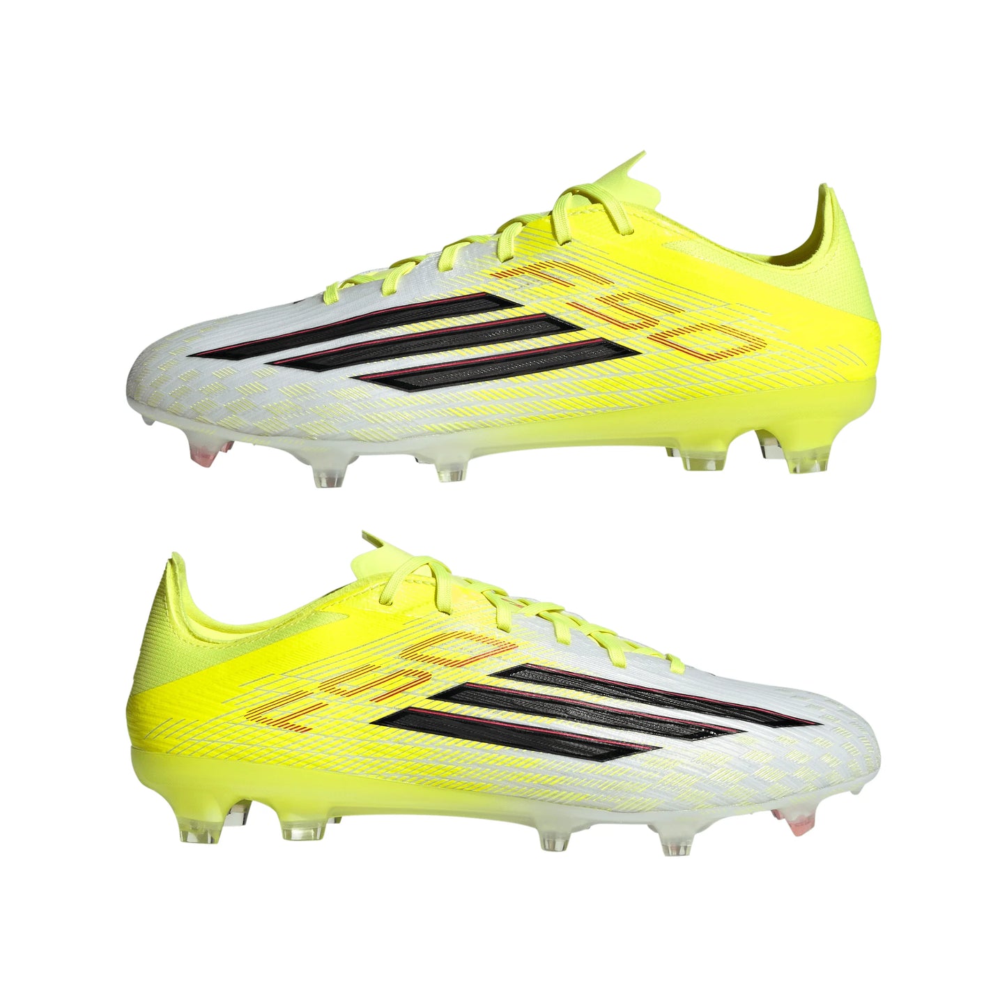 adidas F50 Pro FG Firm Ground Mens Soccer Cleats Yellow Black Red