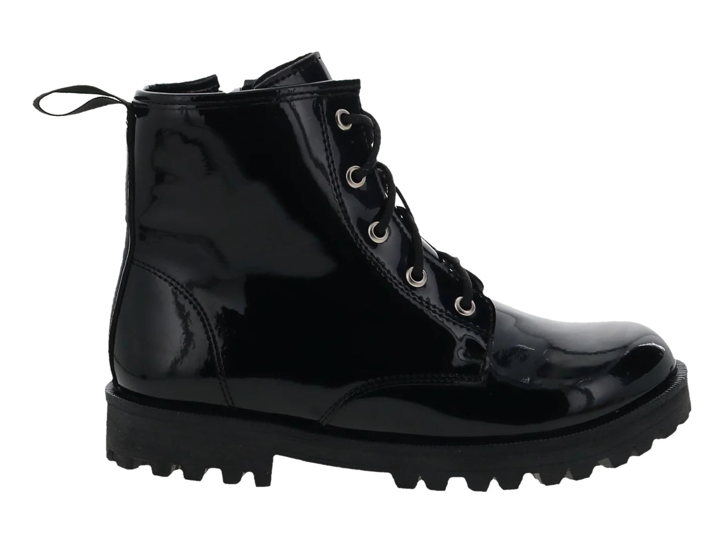 Botas Tropicana de Charol Negro para Niña
