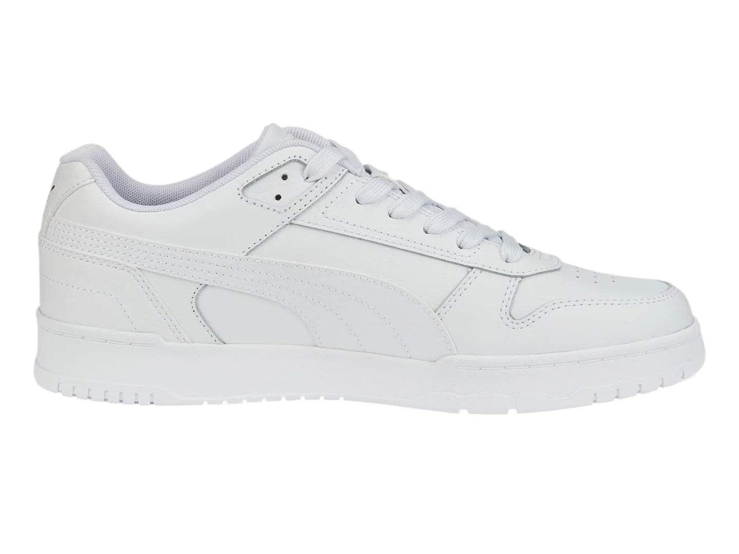 Tenis PUMA RBD Game Low Blanco y Oro para Hombre