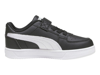 Tenis Puma Caven 20 Negro con Blanco para Niño