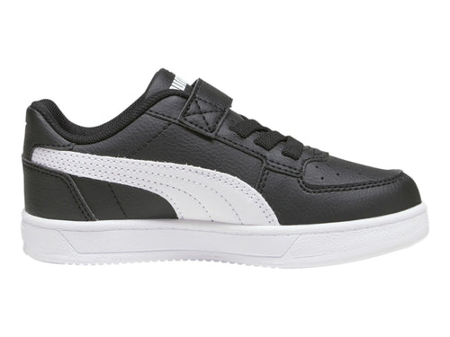 Tenis Puma Caven 20 Negro con Blanco para Niño