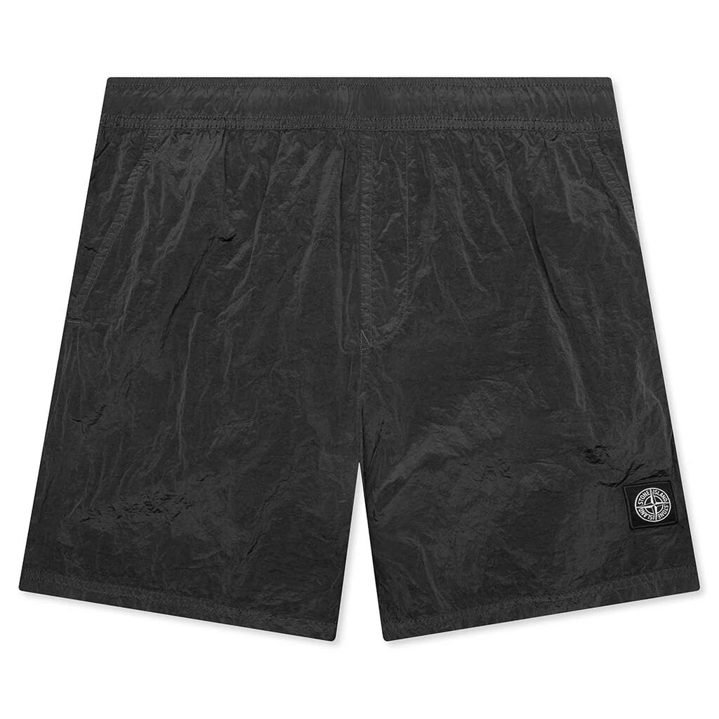 Nylon Metal Regular Fit Shorts Charcoal