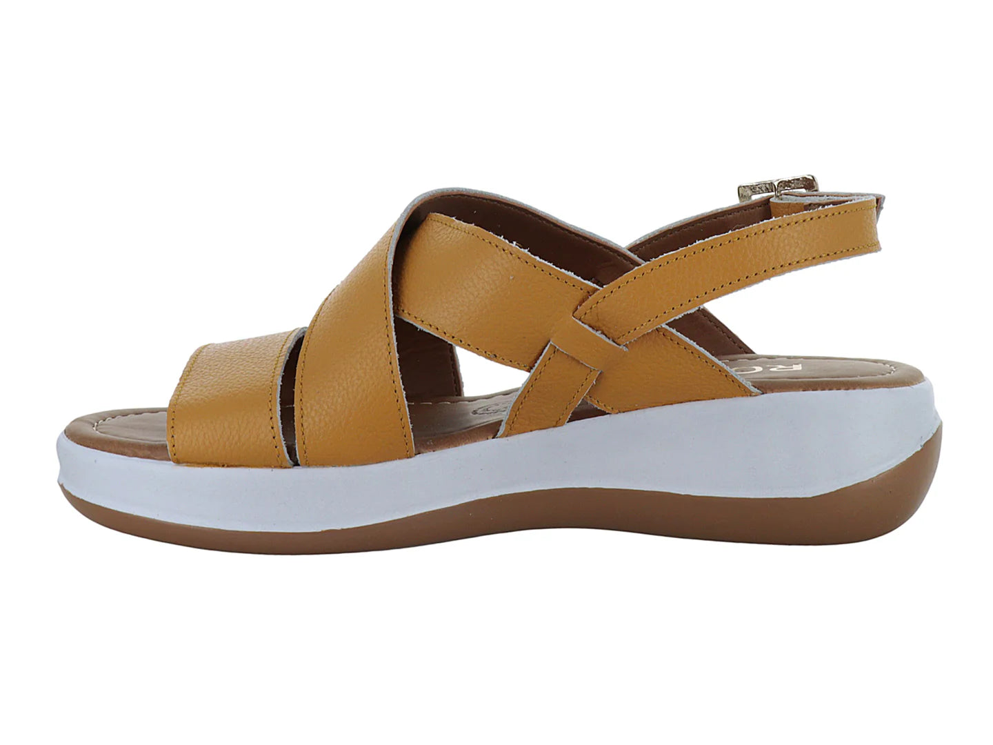 Sandalias ROZE Mostaza para Mujer