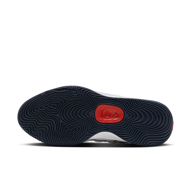 Tenis Nike KD17 Branco Vermelho