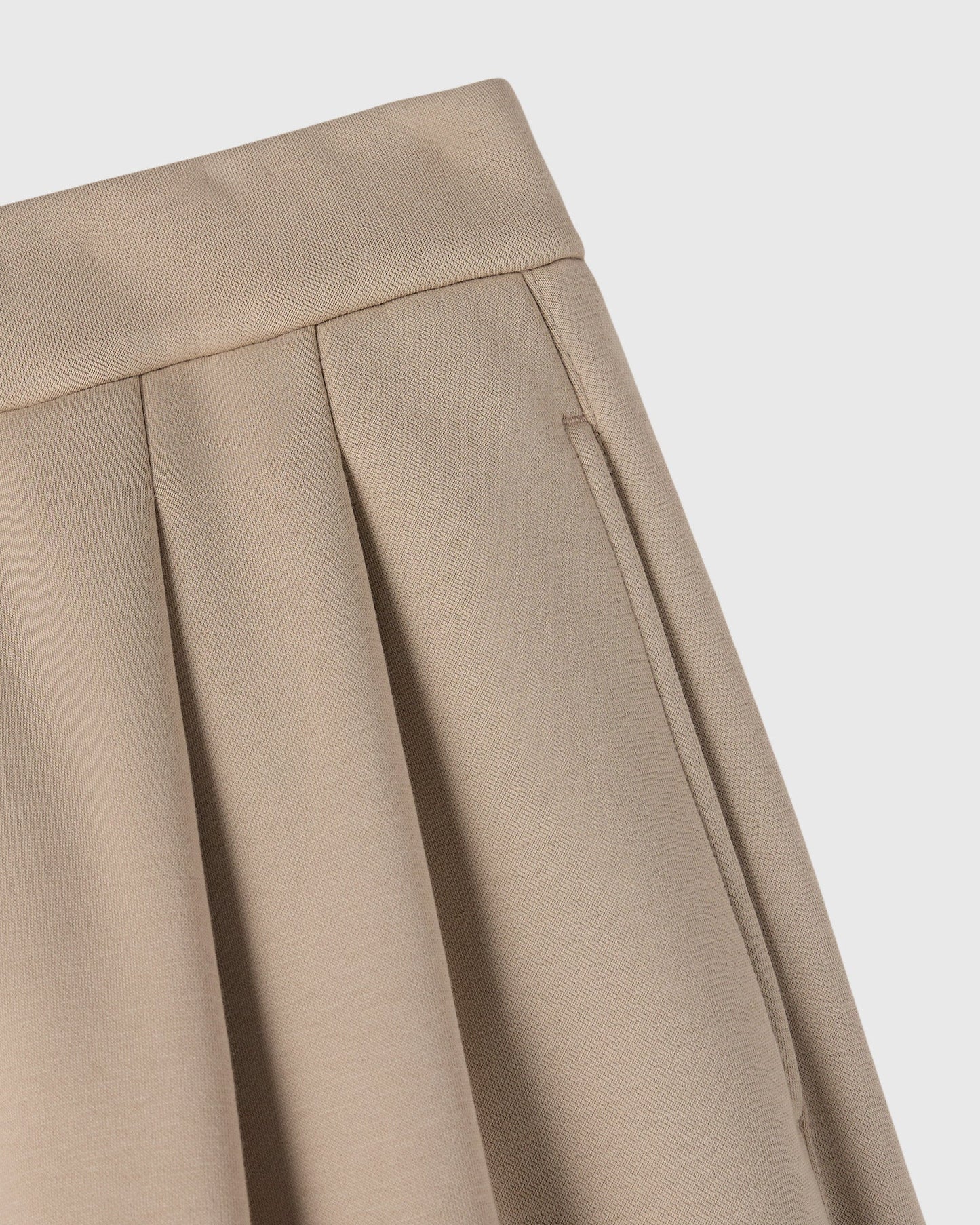 Luxe Fleece Pull On Trouser Sandstone