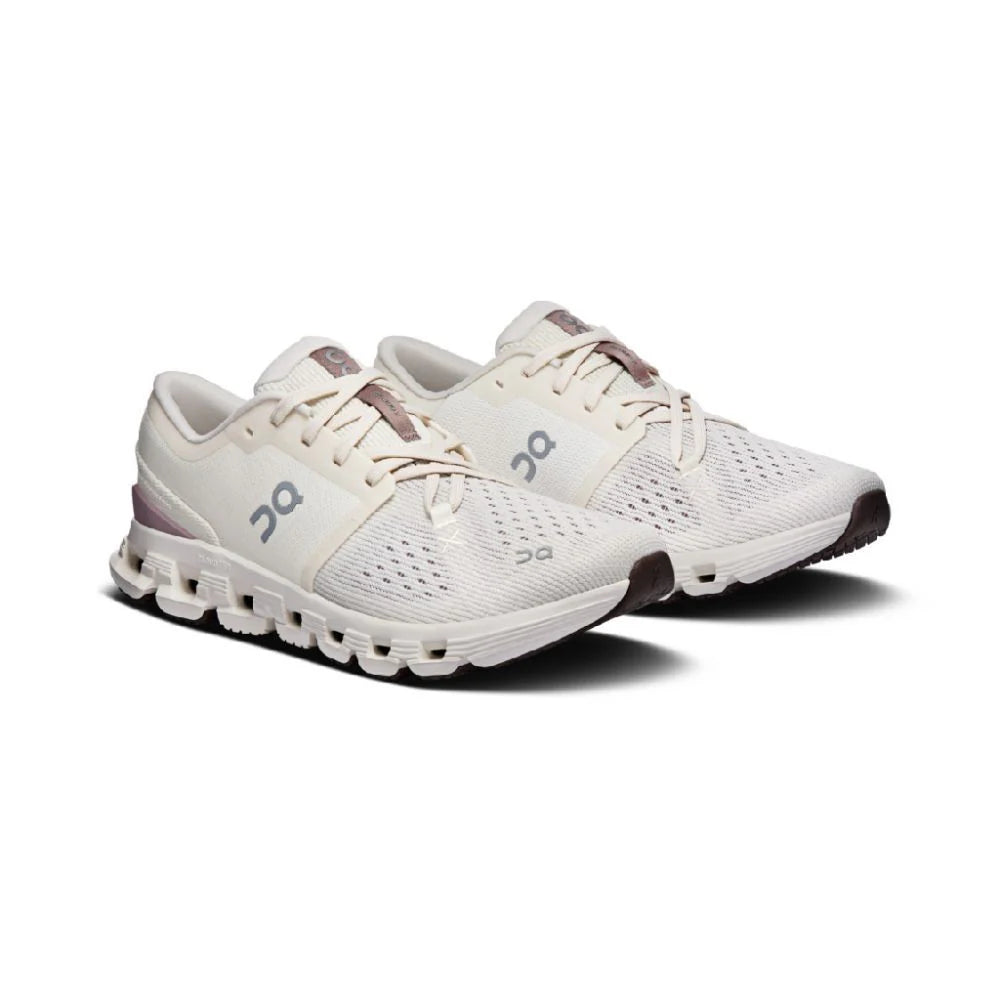 Tênis On Running Cloud X 4 White Beige