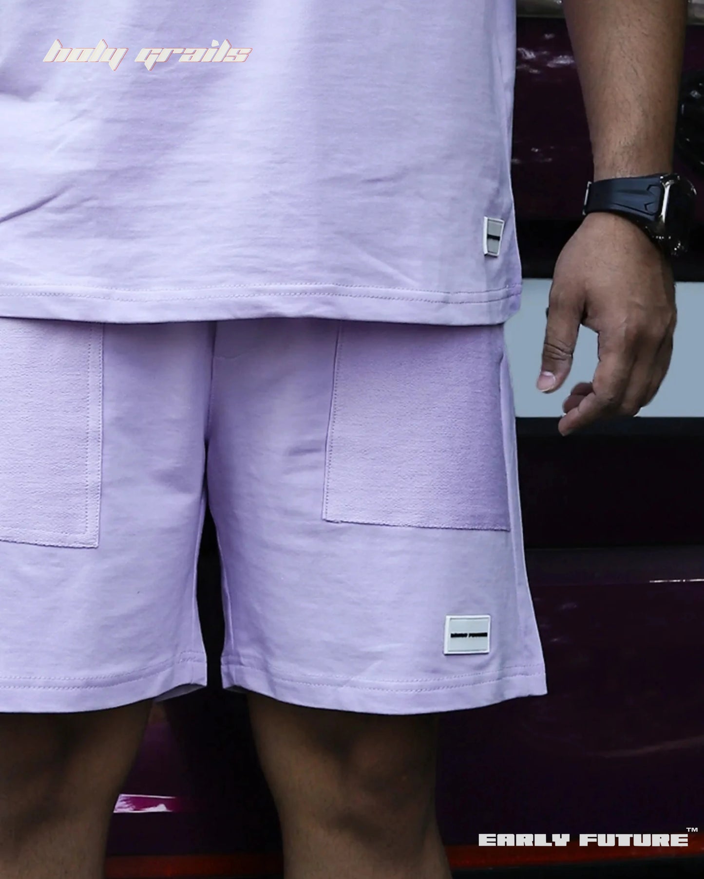 Cosmic Lilac Necessary Shorts HG x Early Future