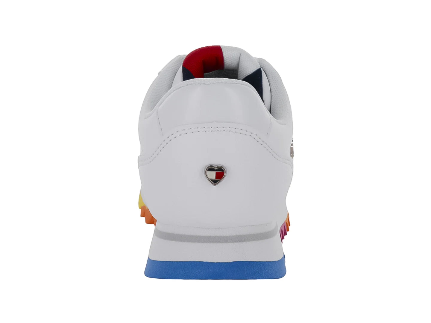 Tenis Tommy Hilfiger Jody Jogger 20 Blanco Arcoíris para Niña