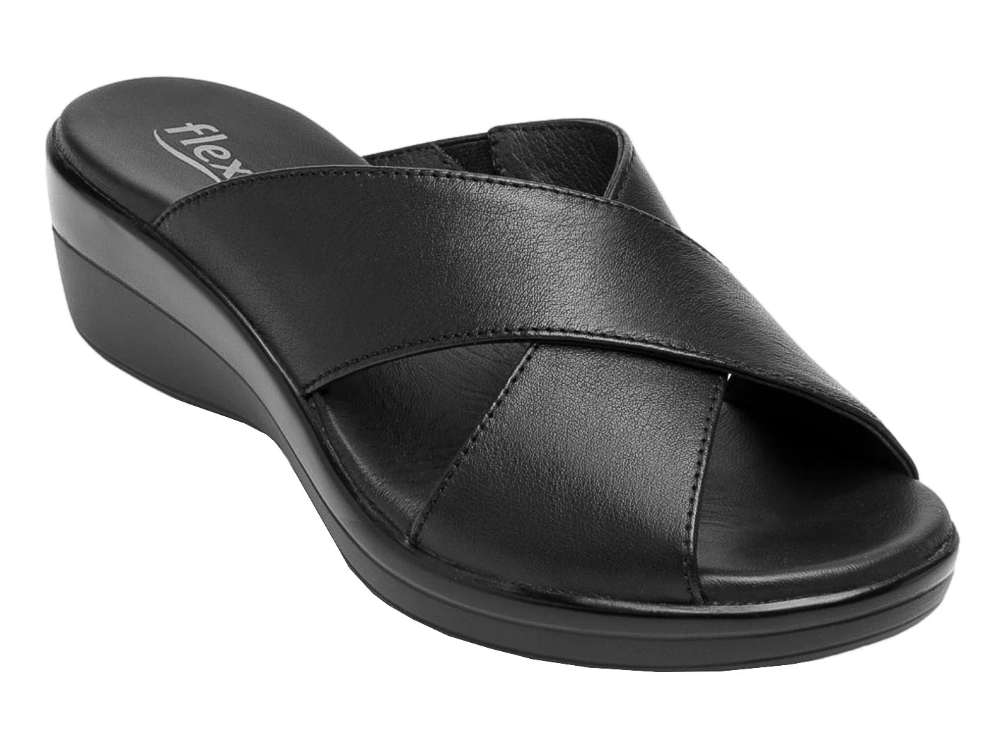 Sandalias Flexi Negro para Mujer