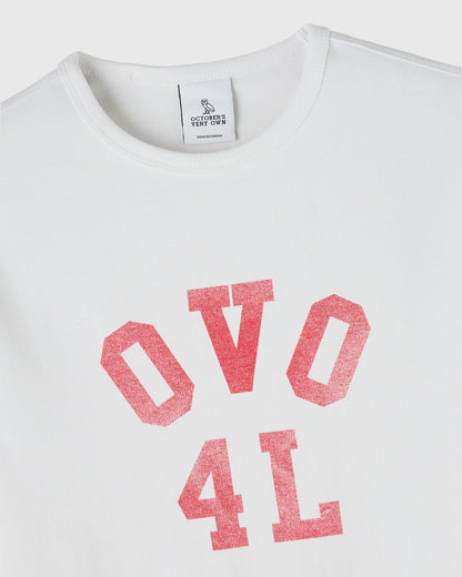 OVO4L Ladder Stitch Tee White