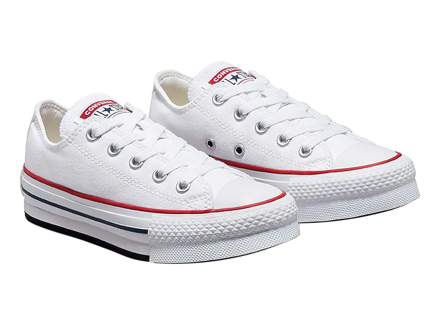 Tenis Converse Chuck Taylor All Star Eva Lift Blancos para Niño