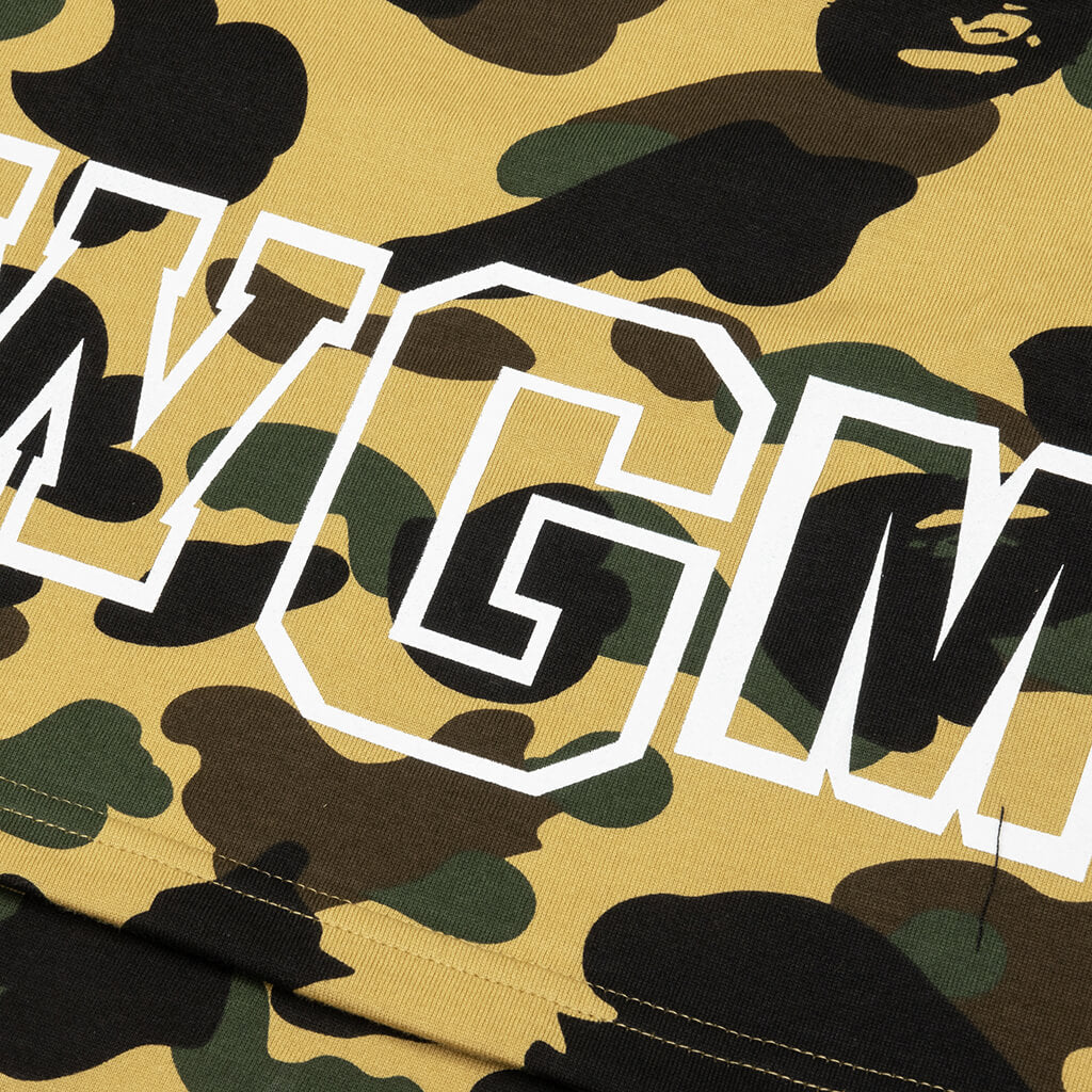 1st Camo Shark Tee Yellow