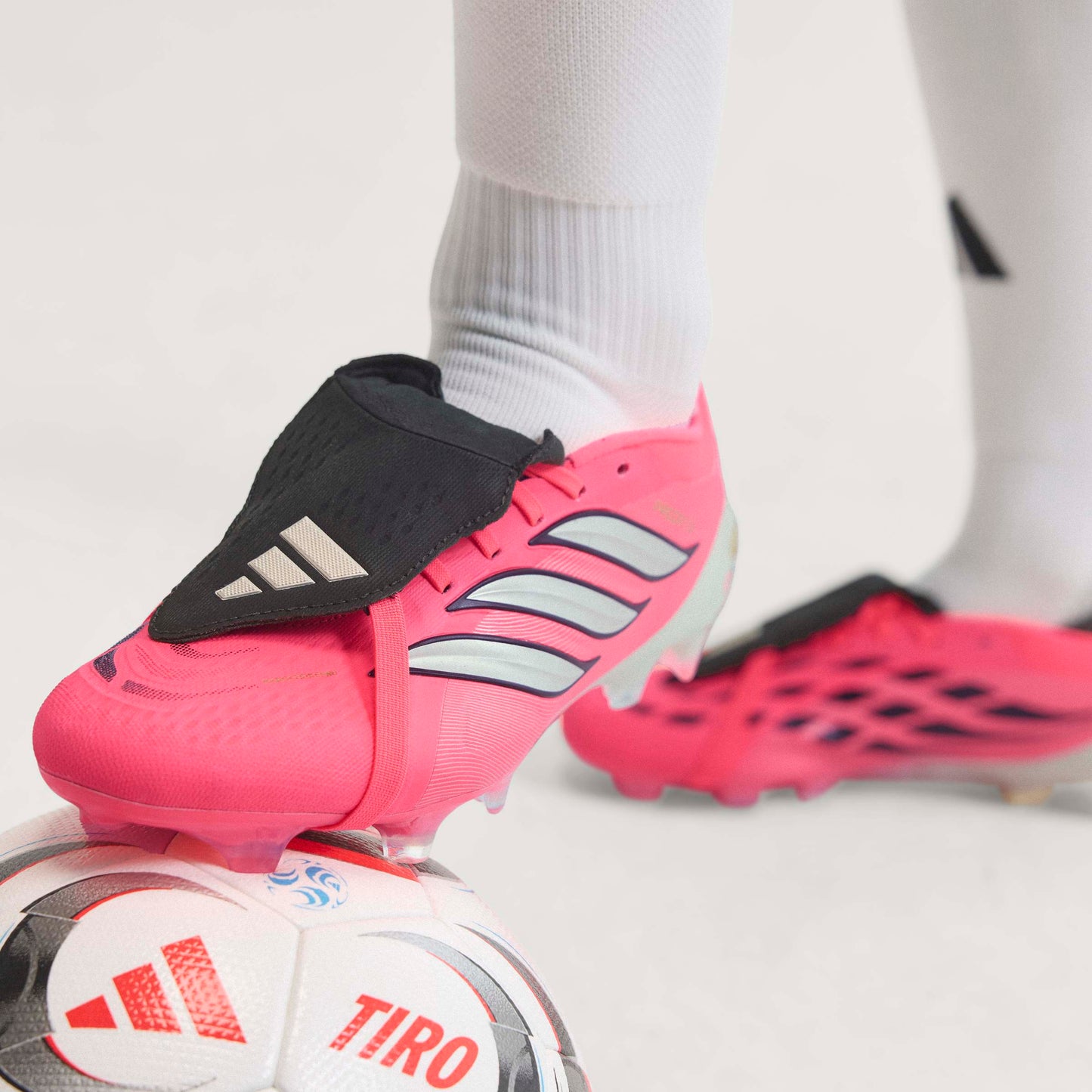 adidas Predator Pro Fold Over Tongue Firm Ground Mens Soccer Cleats Turquesa