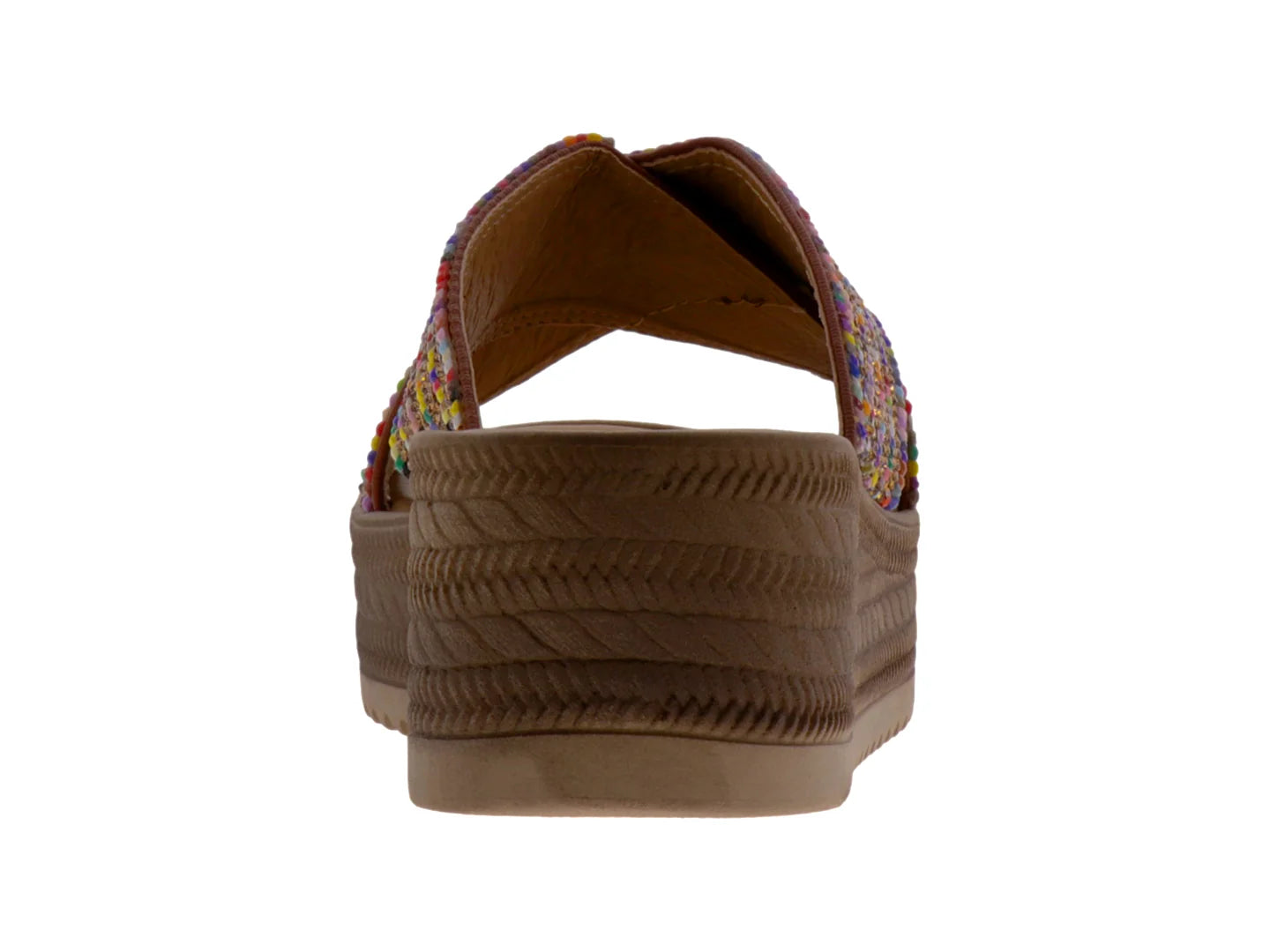 Sandalias Luna Rosa Multicolor con Plataforma