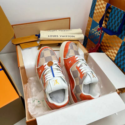 Louis Vuitton LV Trainer 54 Sneakers Orange
