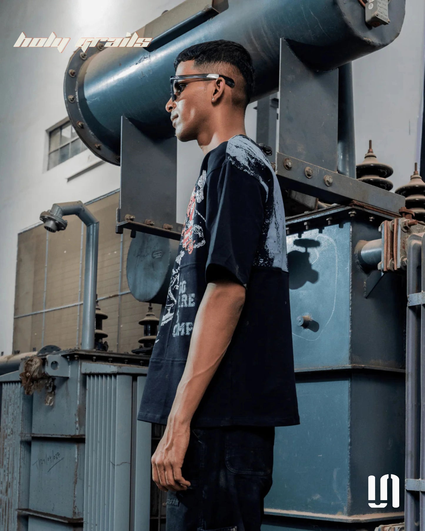 Angel Grey Patch Tee HG x Sullitt