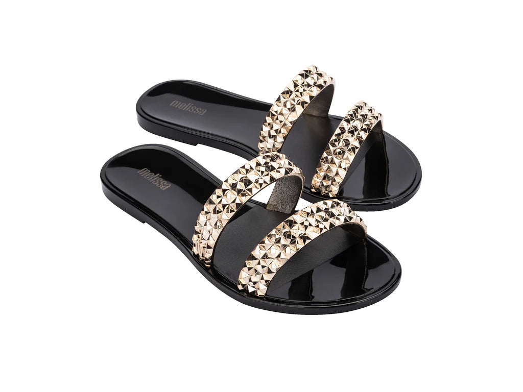 Sandalias Melissa Bling Negro para Mujer