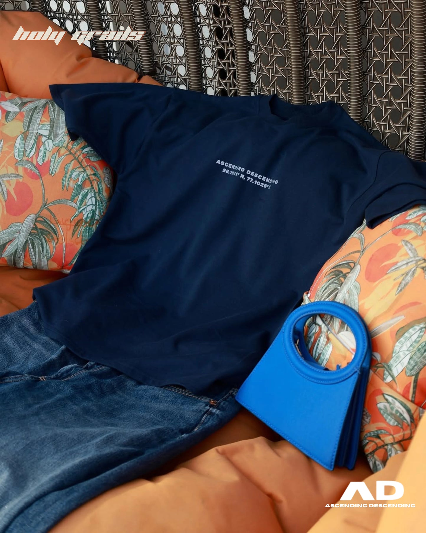 Bodycount Blue Oversize Tee HG x AD