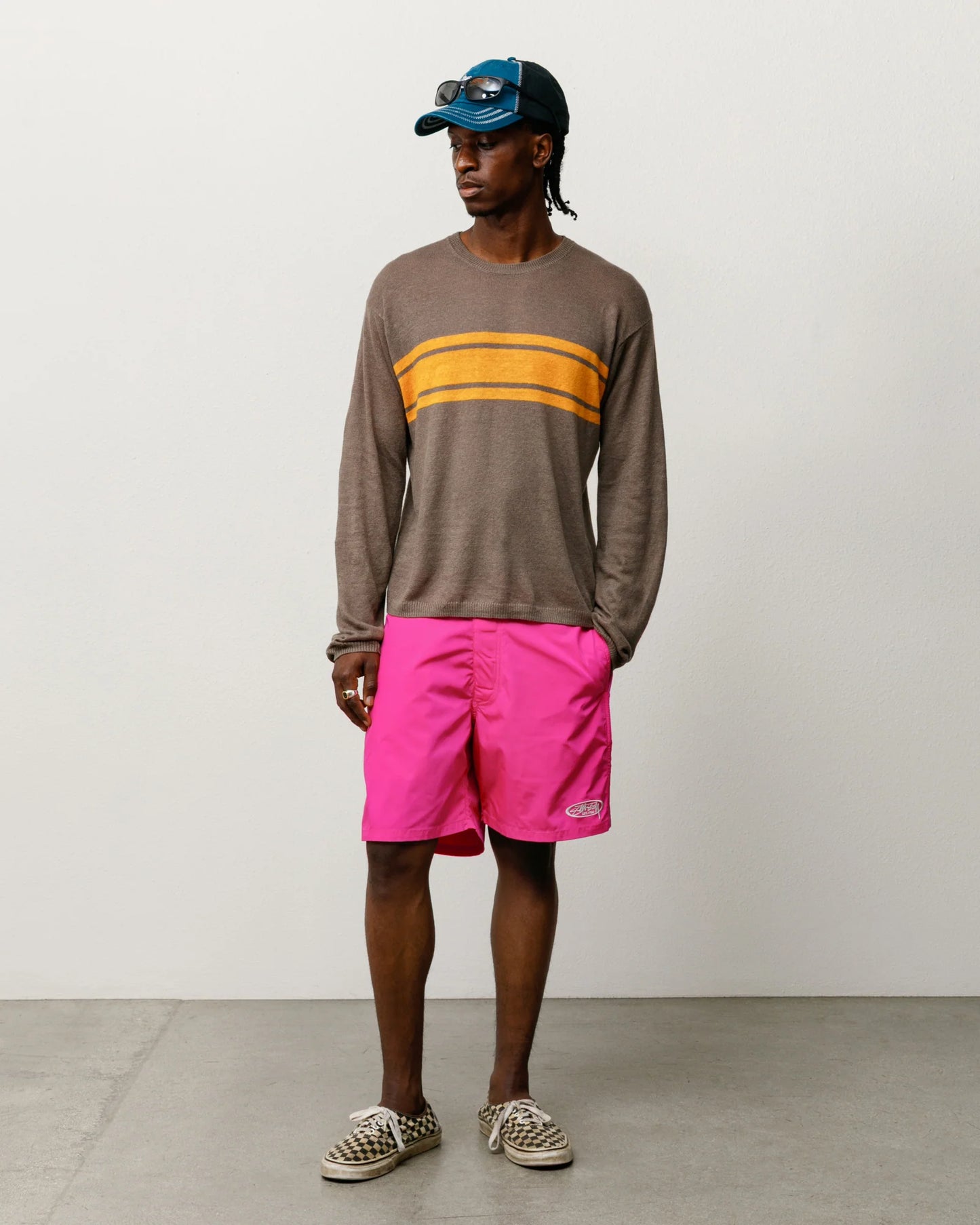 LIGHTWEIGHT STRIPED SWEATER
