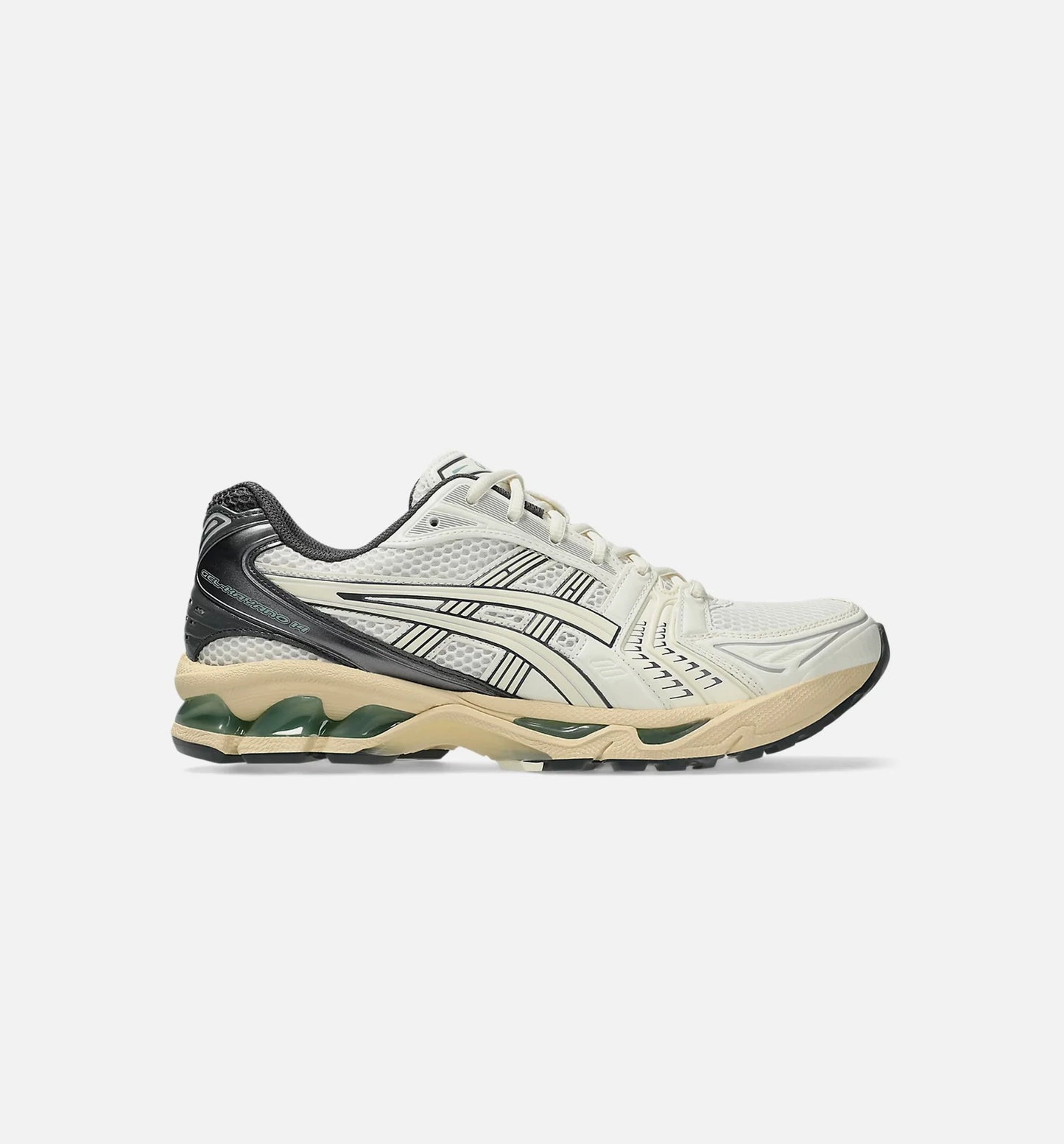 Gel Kayano 14 Mens Lifestyle Shoe Cream Obsidian Grey