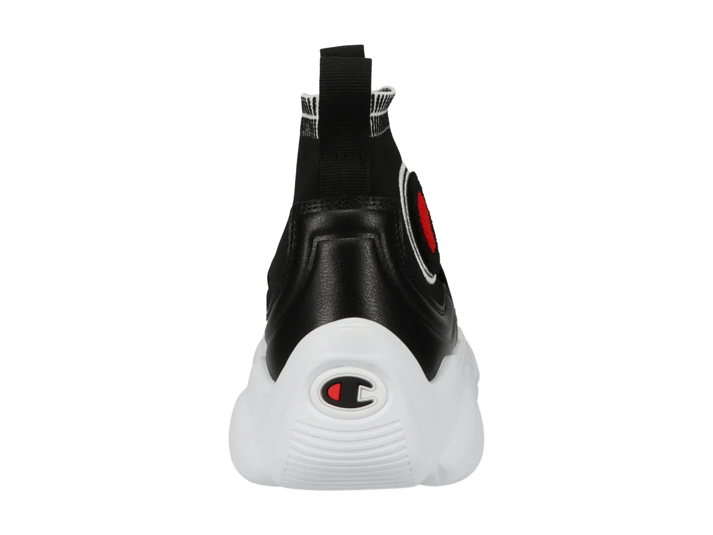 Tenis Champion Meloso Rally Negro y Blanco para Hombre