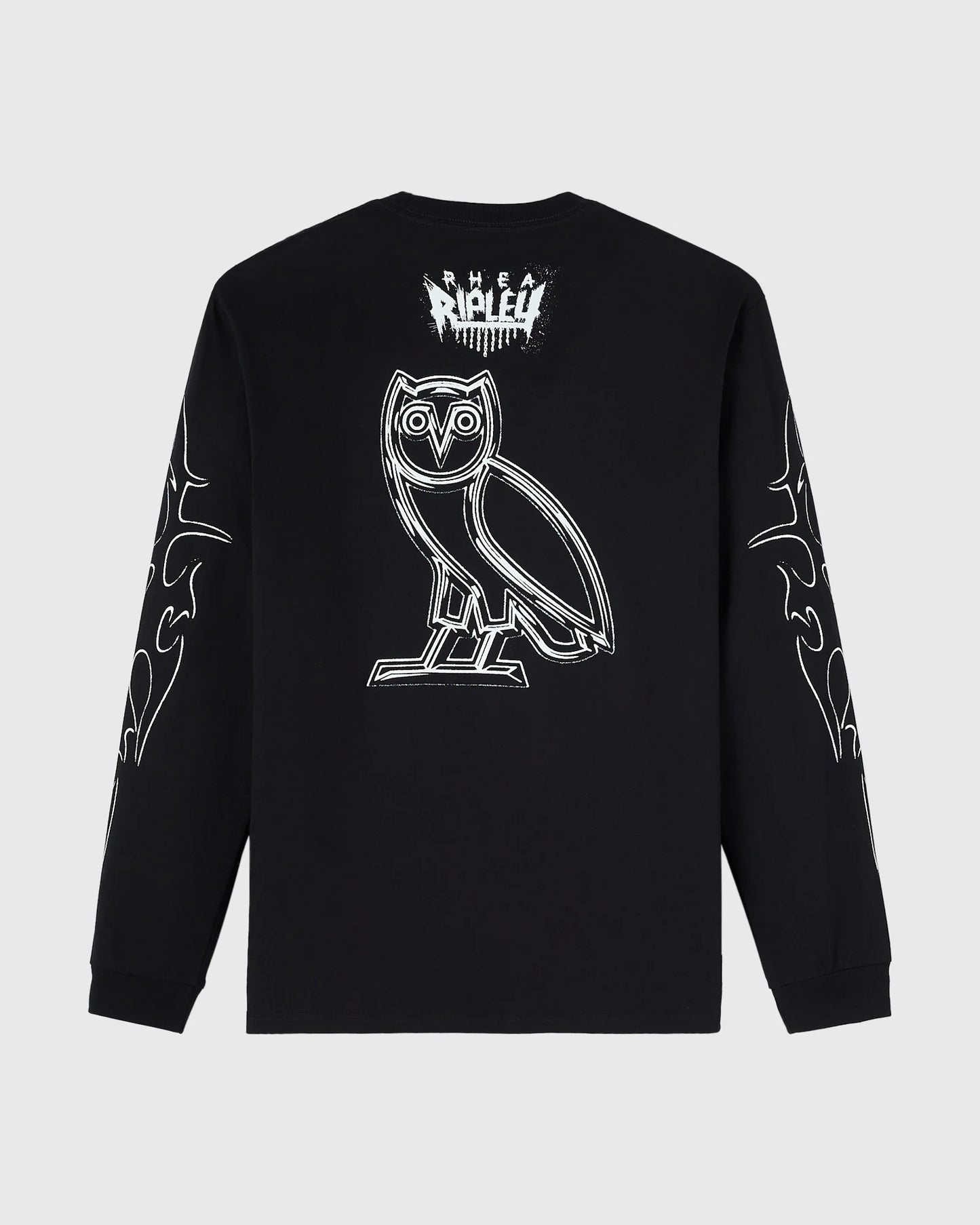 WWE Rhea Ripley Long Sleeve Tee Black