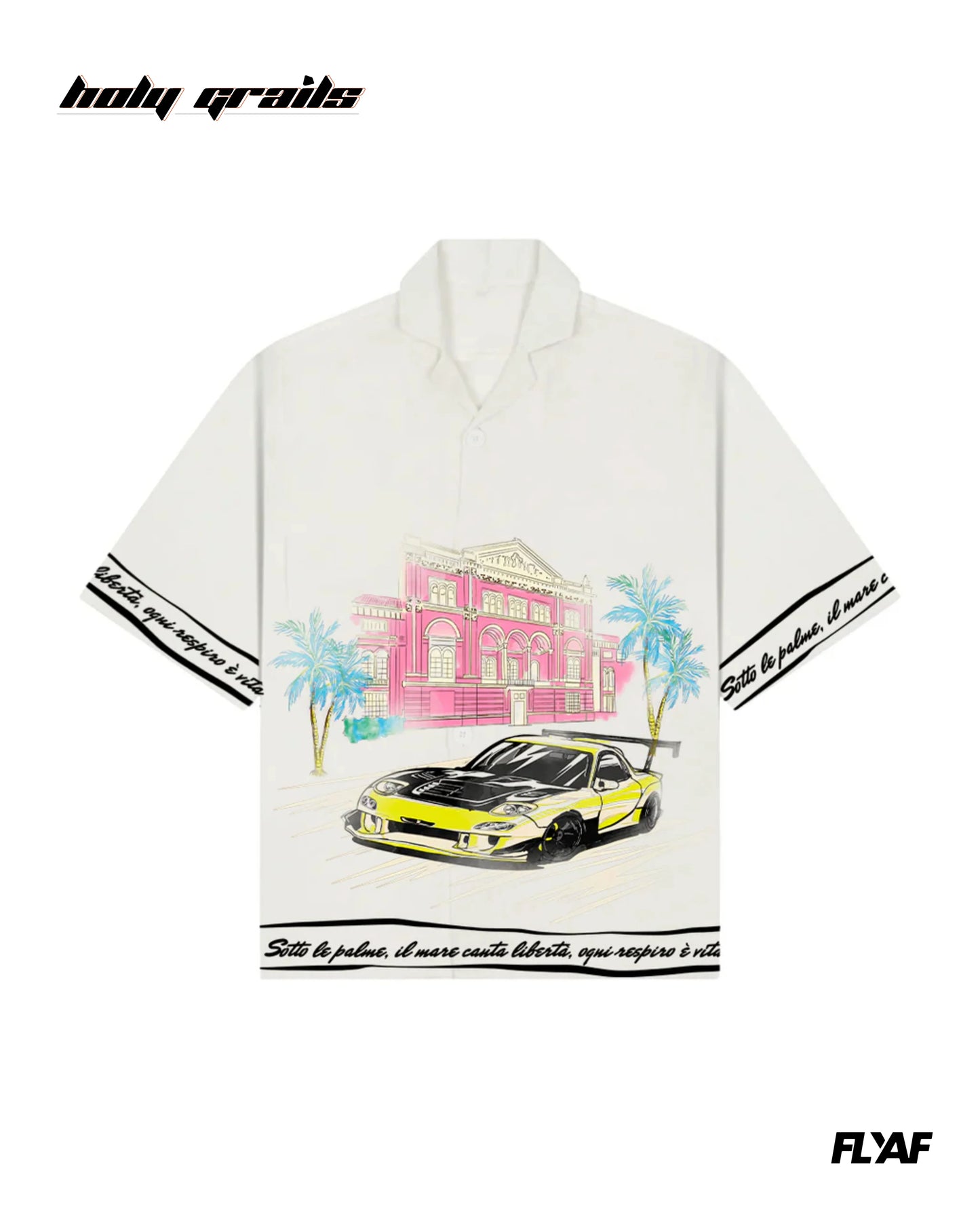 Liberta Racer Oversize Shirt HG x FLYAF
