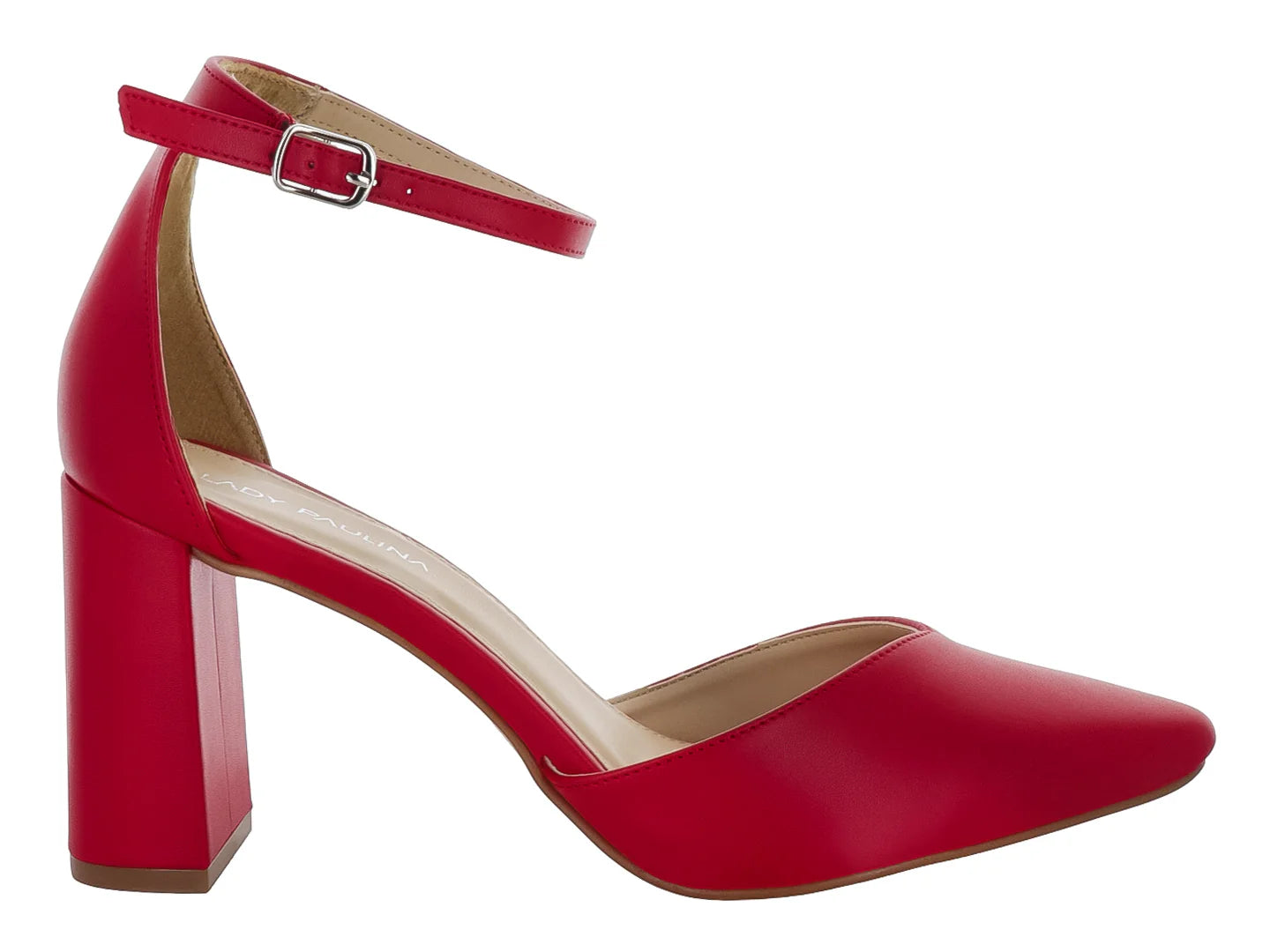 Zapatillas Lady Paulina Rojo para Mujer