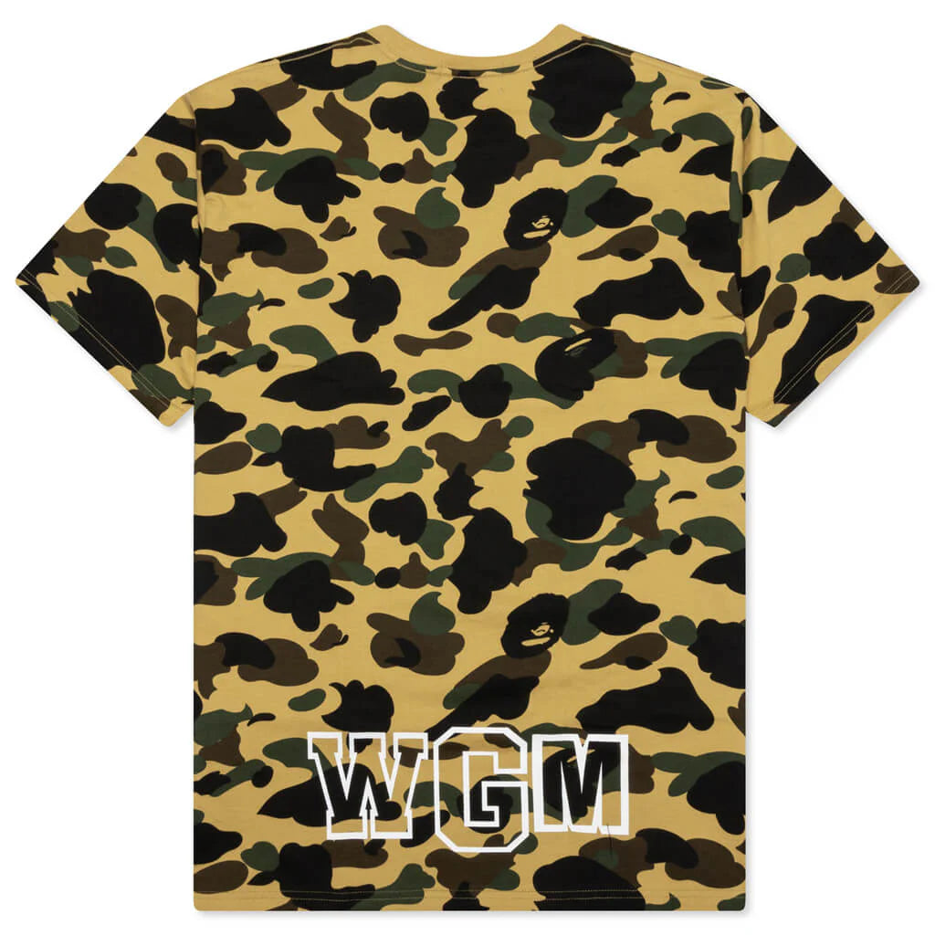 1st Camo Shark Tee Yellow