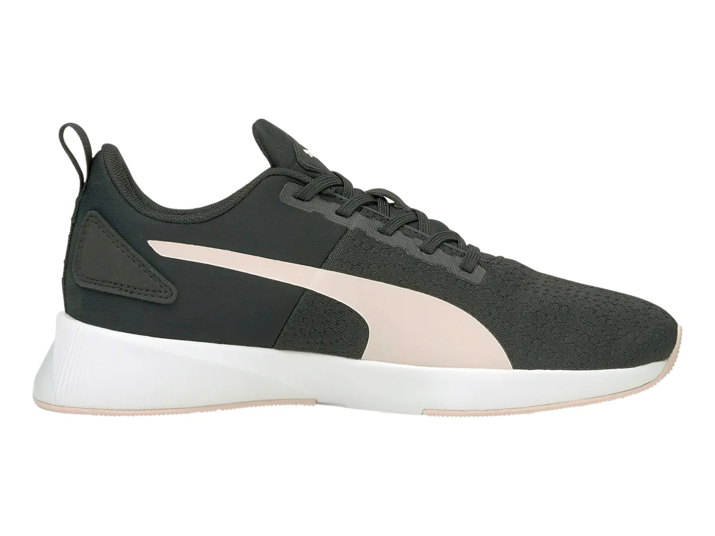 Tenis PUMA Flyer Runner Negro y Rosa para Mujer