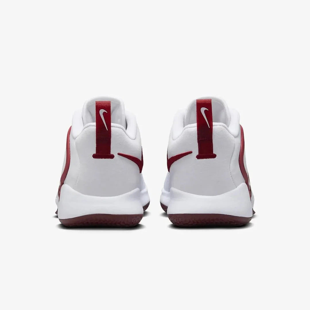 Tênis Nike React HyperSet 2 Vôlei Branco Vermelho