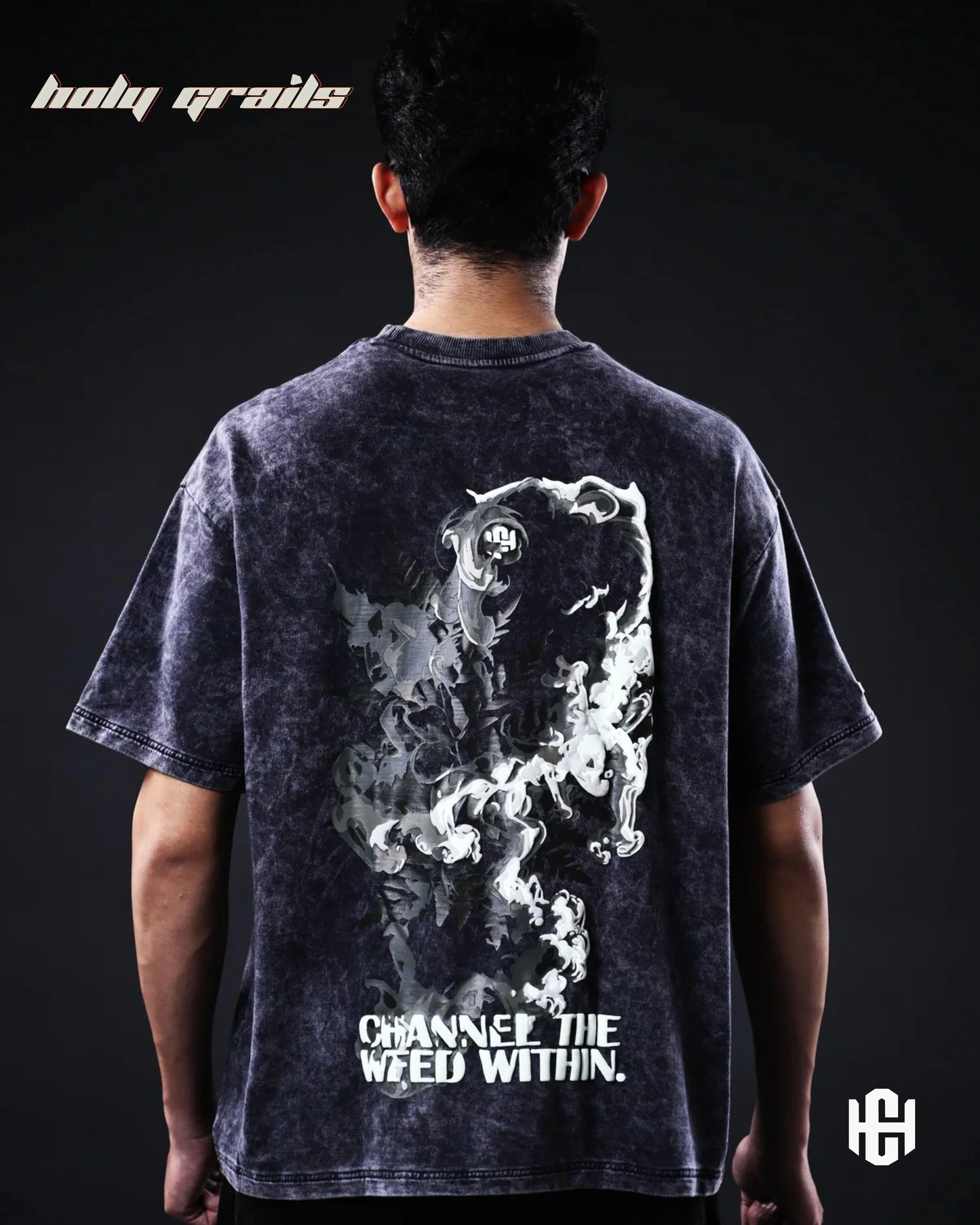 The Weed Grey Graphic Tee HG x Charactr