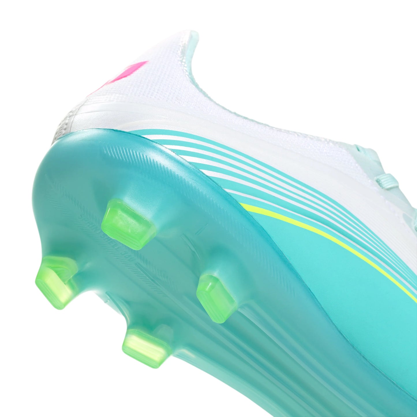adidas F50 Messi Pro FG Firm Ground Mens Soccer Cleats White Pink Aqua